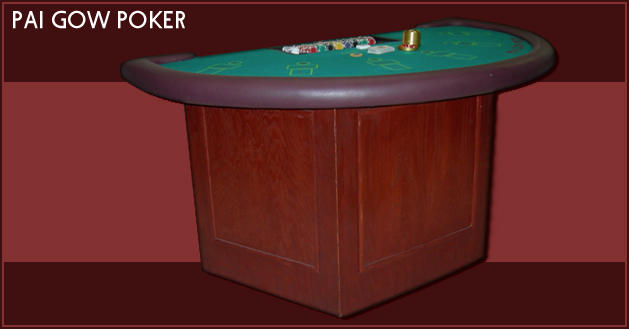 Pai Gow casino rental table